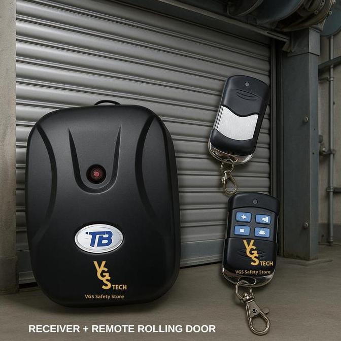 Remote Control Rolling Door With Receiver