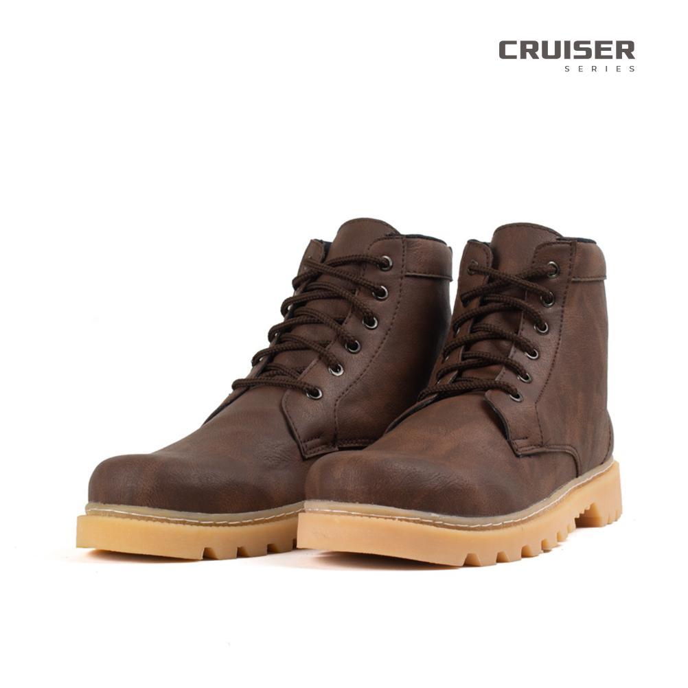 Discount Carnos Cruiser Sepatu Boots Pria Safety Brown