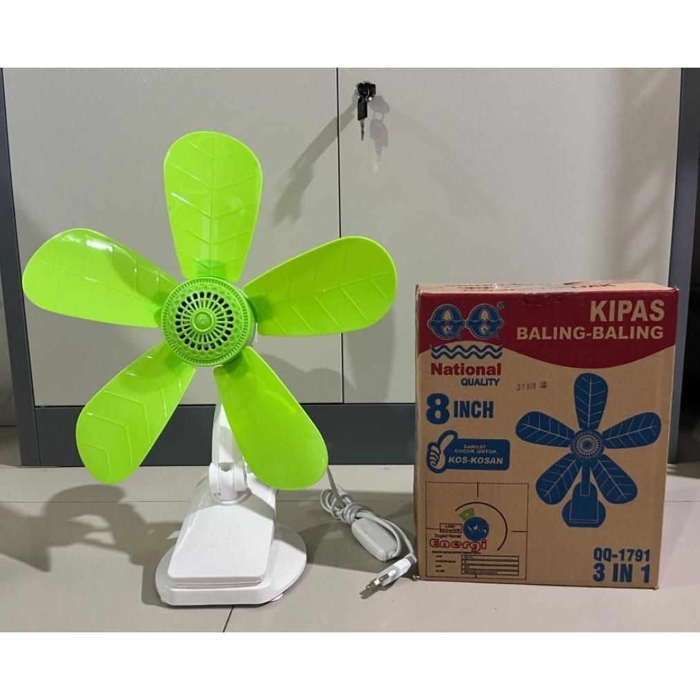 BIG SALE KIPAS ANGIN JEPIT NAGOYA NG-590J PORTABLE MINI FAN 5 BLADES NG590J / Kipas Jepit QQ 1788 - 