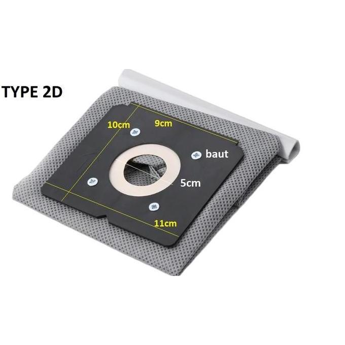 Tritok- Vacuum Cleaner Dust Bag Untuk Sanyo Dan Lainnya Kantong Debu