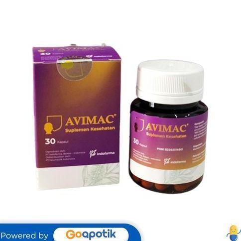 AVIMAC BOTOL ISI 30 KAPSUL