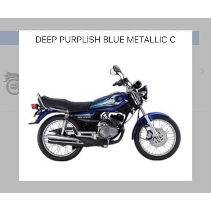 Striping Sticker Biru SET 2007 Original Yamaha RXKING RX KING