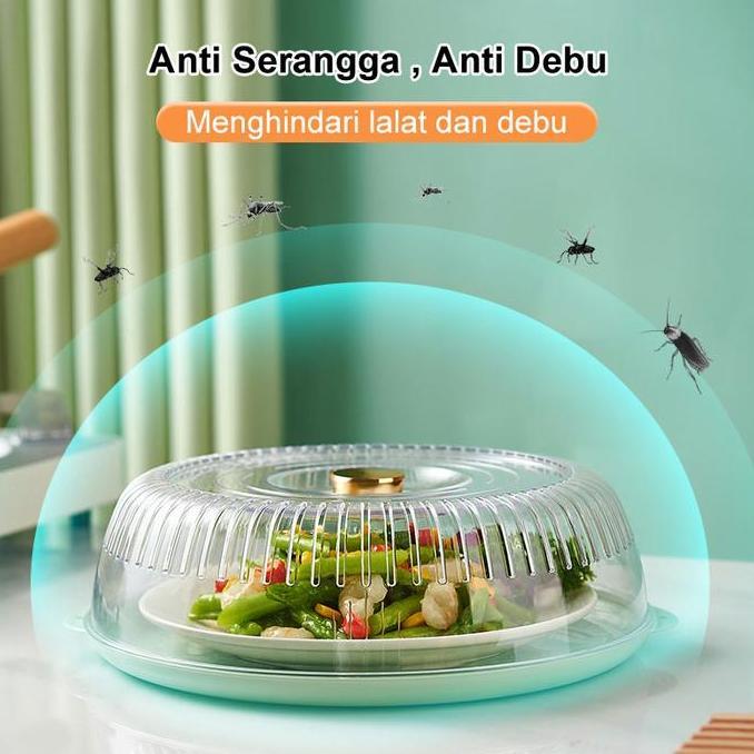Gasyuk- Uphome Tudung Saji Susun Penutup Makanan Transparan Food Grade