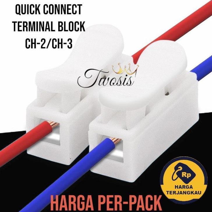 Kabel Terminal Quick Connector Cable Sambung/KONEKTOR TERMINAL CH/TERMINAL SAMBUNGAN KABEL LISTRIK