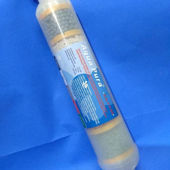 Hazz- Filter Kapsul Bio Mineral Alkaline 2'' Untuk Air Alkalin Bio Mineral Meningkatkan Ph Ion Miner