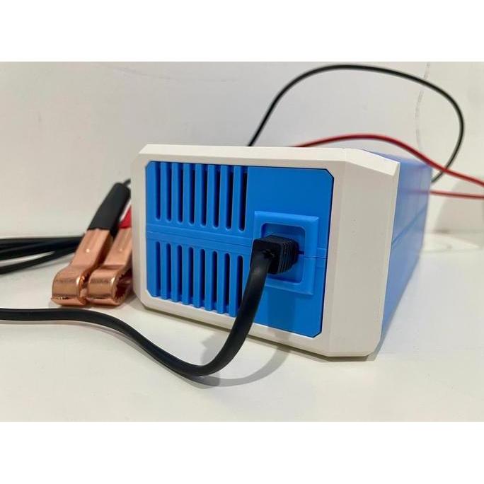 Prepare- Charger Aki 12V-24V 10A / Charger Aki Fast Charging Otomatis 12 Volt - 24 Volt 10 Ampere