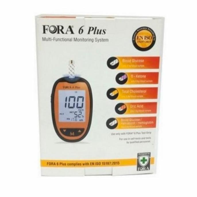 LAPAKJAJAN33 - FORA - ALAT CEK DARAH 6 IN 1 MULTIFUNGSI