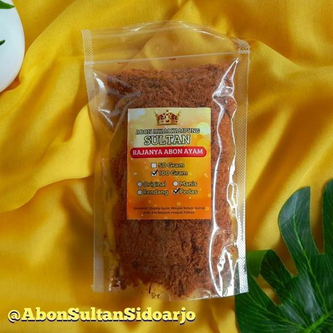 Abon Ayam Kampung Sultan 100 gr pouch