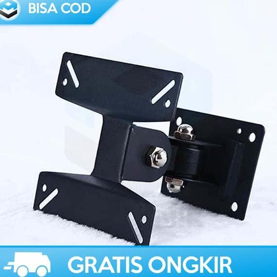HOT SALE PENYANGGA TV MUDAH DIATUR BESI BRACKET ADJUSTABLE MONITOR 24 INCH W24