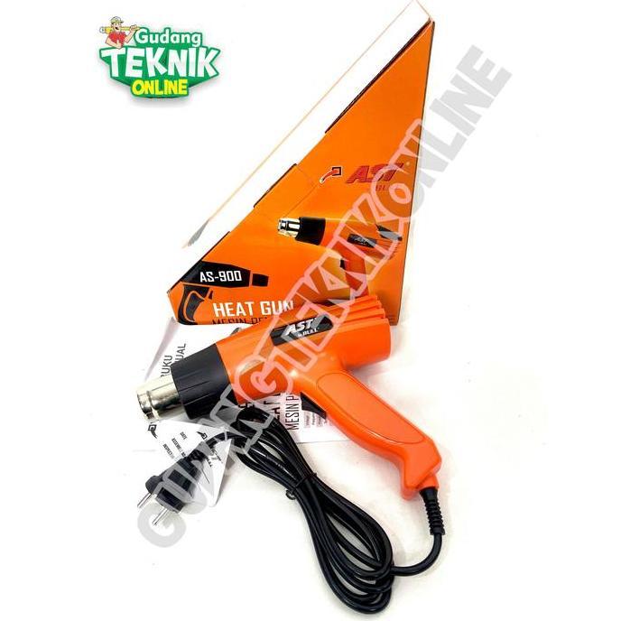 BAJANTEKNO Heat Gun AST AS-900 / Alat Pemanas Hotgun Heatgun Hot Air Gun AS900 - Mesin Hot Heat Gun 