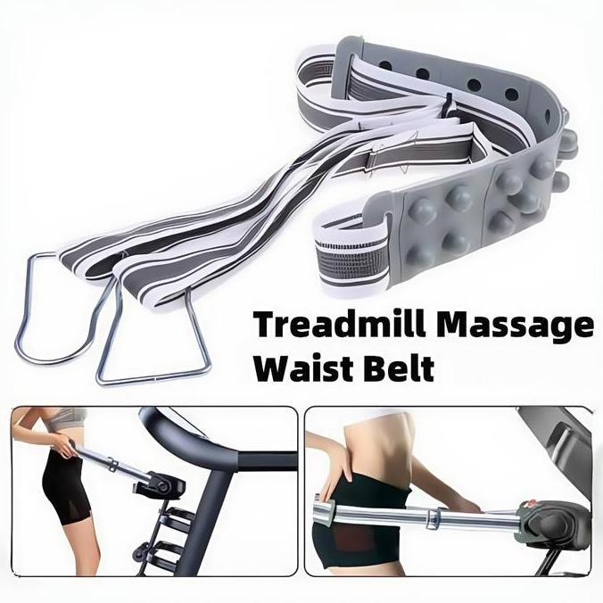 BAJANTEKNO Sabuk Pijat Treadmill / Treadmill Massage Waist Belt / Running Belt Treadmill Untuk Fitne