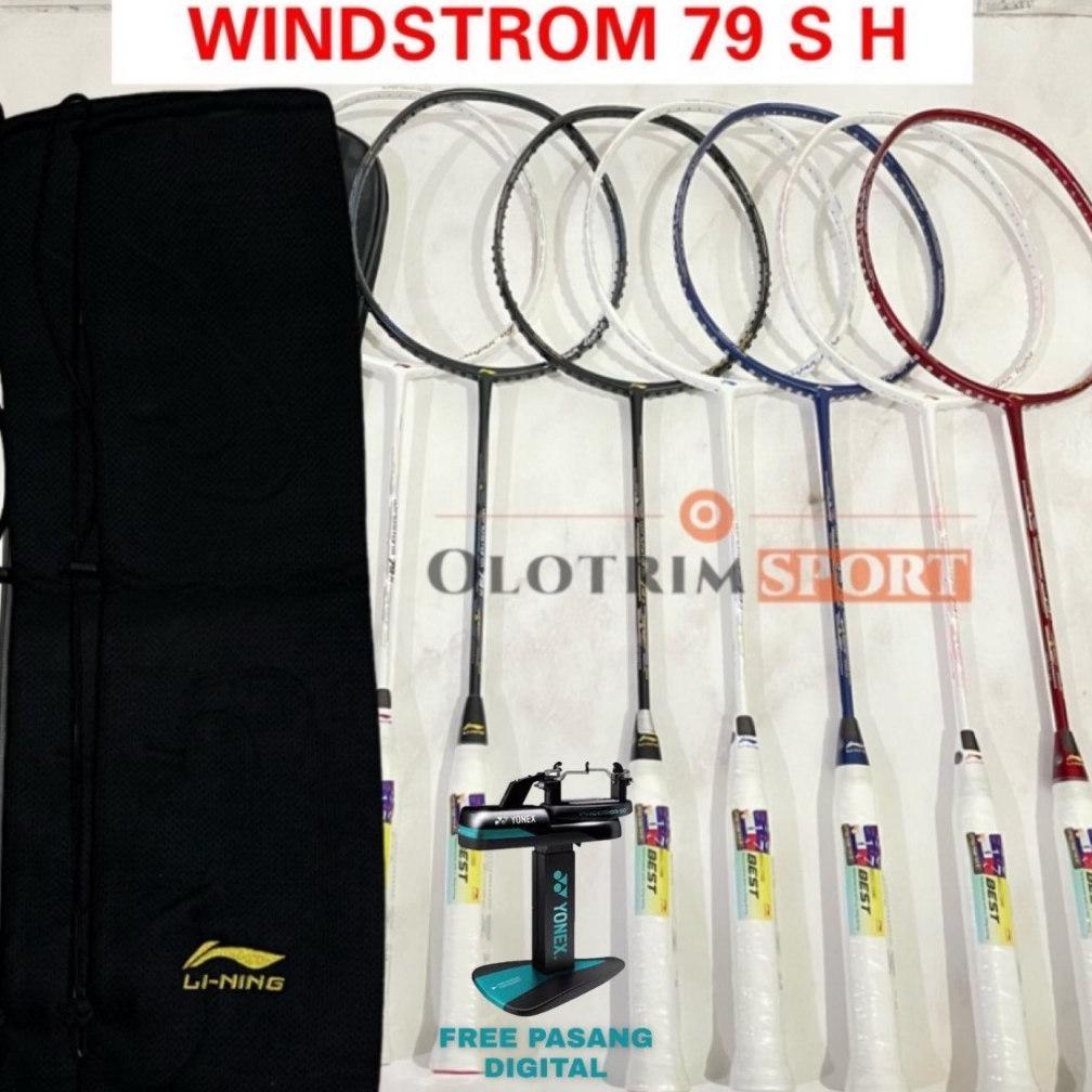 Raket Badminton Lining Windstorm 79S 79H 79 S H Original