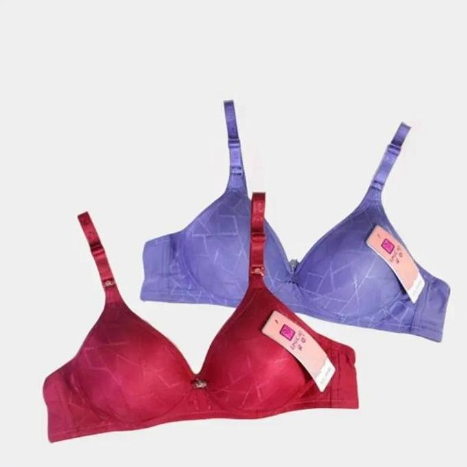 BL96 - PDB -(3 PCS) BRA LINGCAO A84 ORIGINAL / BH PEREMPUAN CUP A TANPA KAWAT PUSH UP 34 - 36 - 38 -