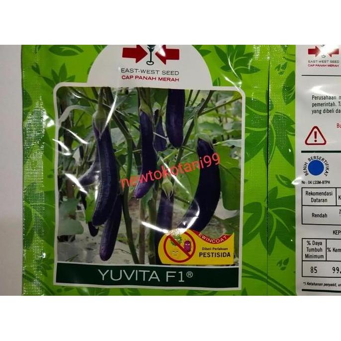 Benih terong ungu YUVITA F1 1100 butir