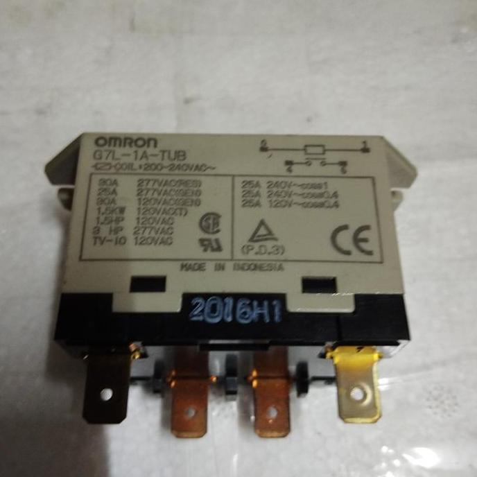 RELAY OMRON G7L-1A-TUB 200-240VAC