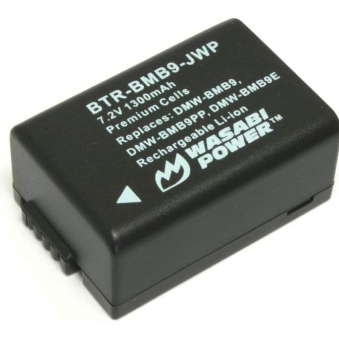 TERMURAH - Wasabi Power Battery & Charger for Panasonic DMW-BMB9 DMW-BMB9E DMW BMB9 BMB9E Lumix DC F