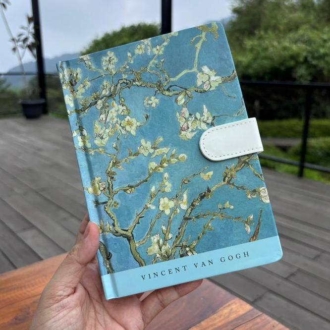 Van Gogh Sketchbook A5 Blank Pages Notebook Journal Polos Aesthetic