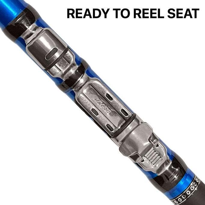 Fishx- Oreo Fishing Joran Pancing Tegek Kolong Jt007 Carbon Fiber Action Lentur 1.80M-4.50M Ring Gui