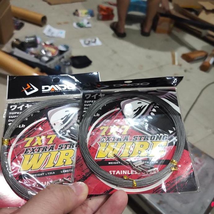 Fishx- Wire Neklin 7X7 Daido Neklin Pancing