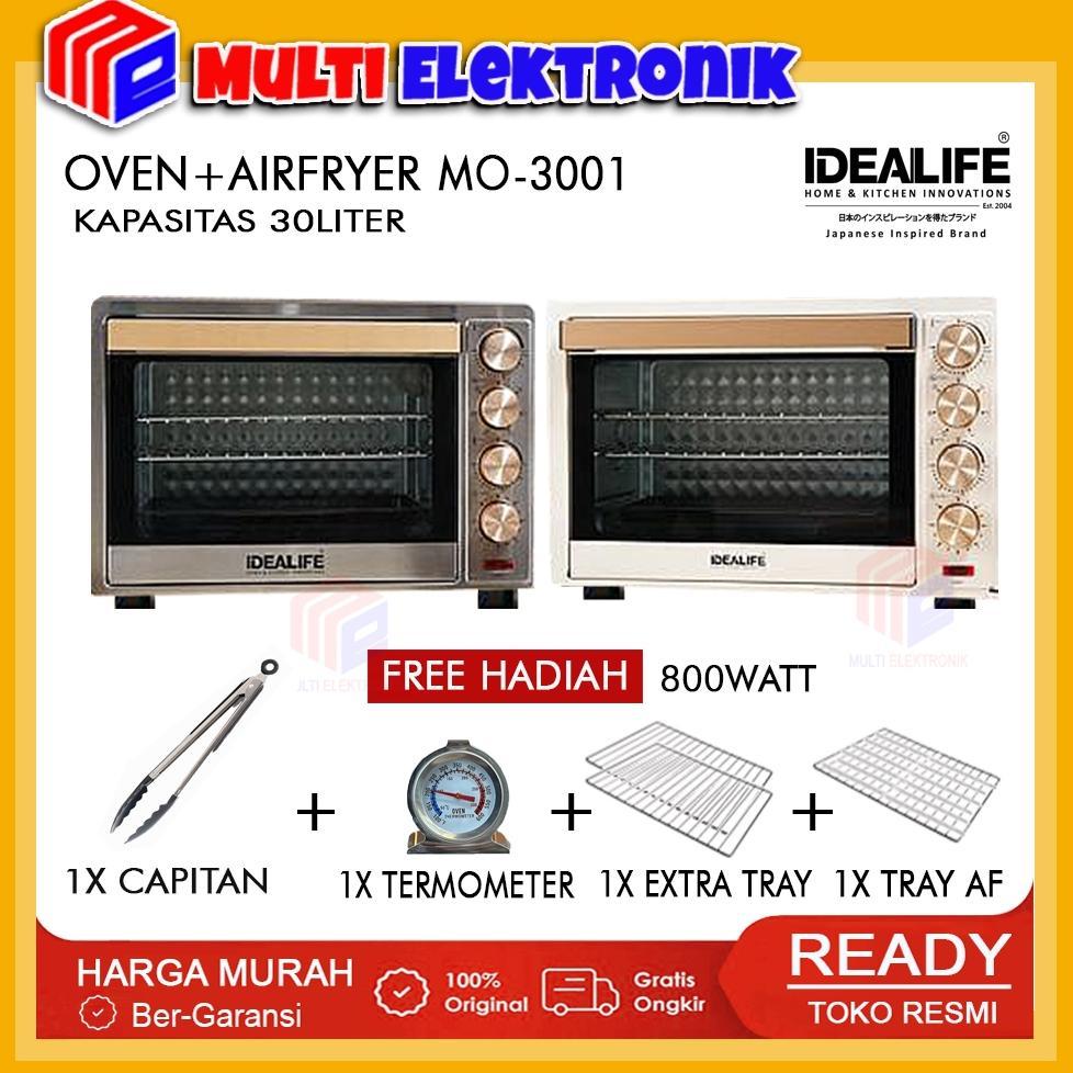 Idealife Oven Listrik Low Watt Kapasitas 30 Liter MO-3001