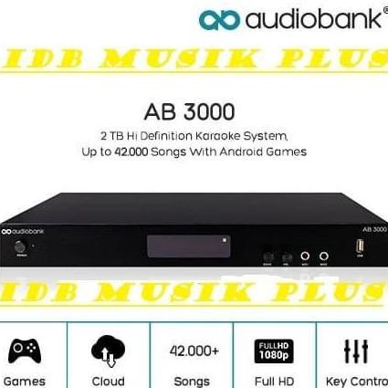 BEBAS ONGKIR - Player Karaoke Audiobank Ab3000 Ab 3000 Original Audiobank