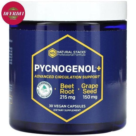 Natural Stacks Pycnogenol + 30 Veg Caps
