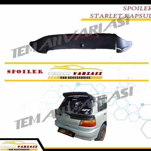 SPOILER MOBIL STARLET KAPSUL/ TOPI BELAKANG STARLET KAPSUL TERBARU
