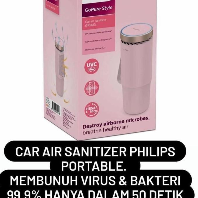 Car Air Sanitizer portable philips gopure purifier
