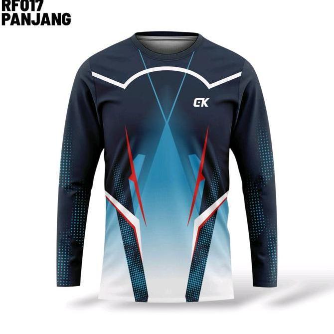 KEITH Kaos Panjang Running Pria Wanita Oblong Training Jersey Olahraga Atasan Volly Gym Batminton Ka
