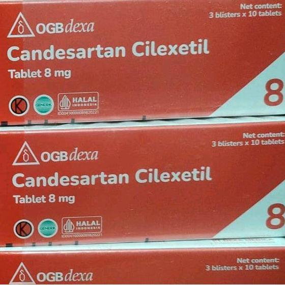 Suplemen kesehatan cande sartan8 8 mg box dexa isi 30