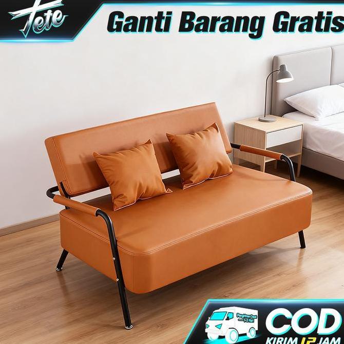 Nandiaoktaverisyah - TETE_1 Sofa Bed 2 Seater Nyaman Kuat Ruang Tamu Minimalis Modern Elegan Sofa Ti