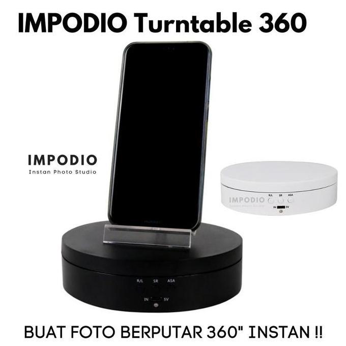 IMPODIO 360 untuk photo product 360 derajat