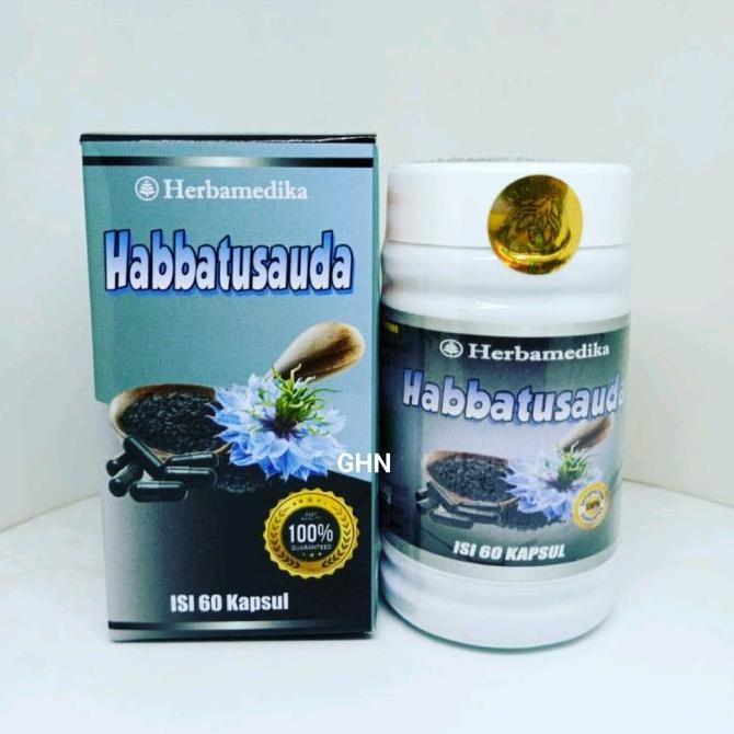 Tersedia kapsul habbatussauda herbamedika isi 60