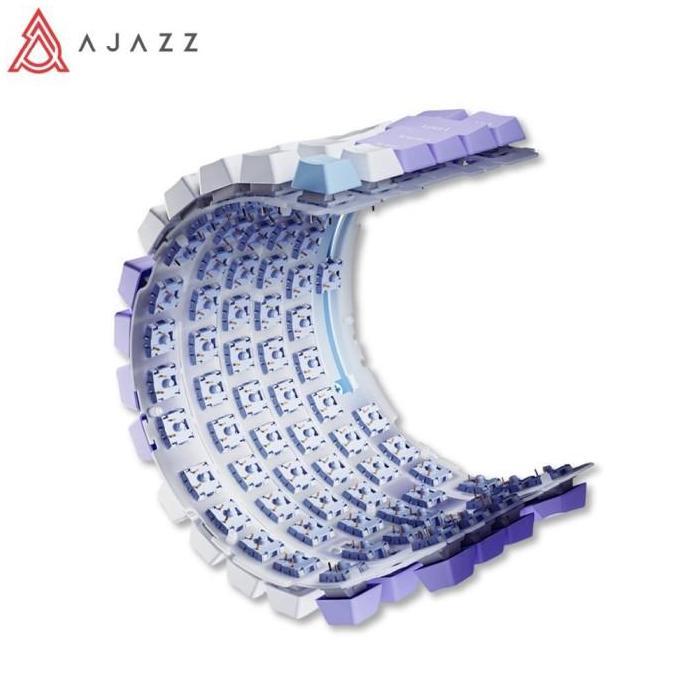 Funfake- Ajazz Ak820 Gts Pro 75% Triple Connection Mechanical Gaming Keyboard