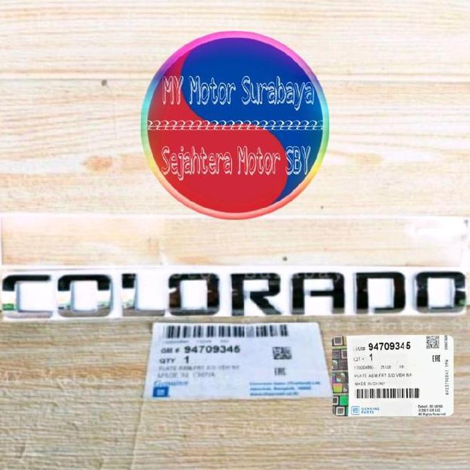 BEBAS ONGKIR - Emblem COLORADO Chevrolet Colorado