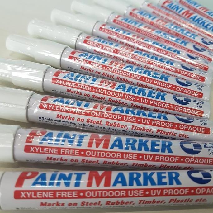 Colorbit- Spidol Hpl Pewarna Pengisi Pinggiran Nat Tusir Hpl Edging Putih White