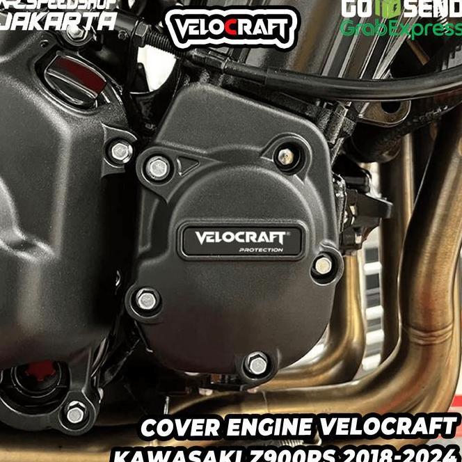 Cover Engine / Engine Guard Velocraft Case Pelindung Guard Protection Blok Mesin Kawasaki Z900 Z 900