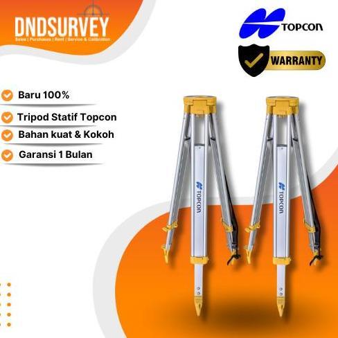 TRIPOD STATIF TOPCON FOR TOTAL STATION GPS RTK ORIGINAL ORIGINAL DAN TERPERCAYA