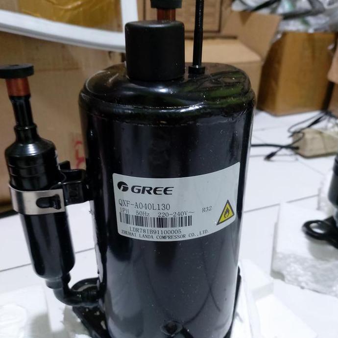 KOMPRESOR AC GREE QXF-A040L130 UNIT BARU 0.5 PK 1/2 PK R32 ORIGINAL