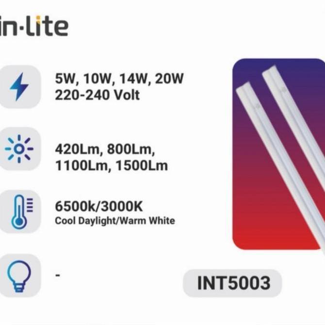 Kap T5 Led INT5003 INLITE 20W