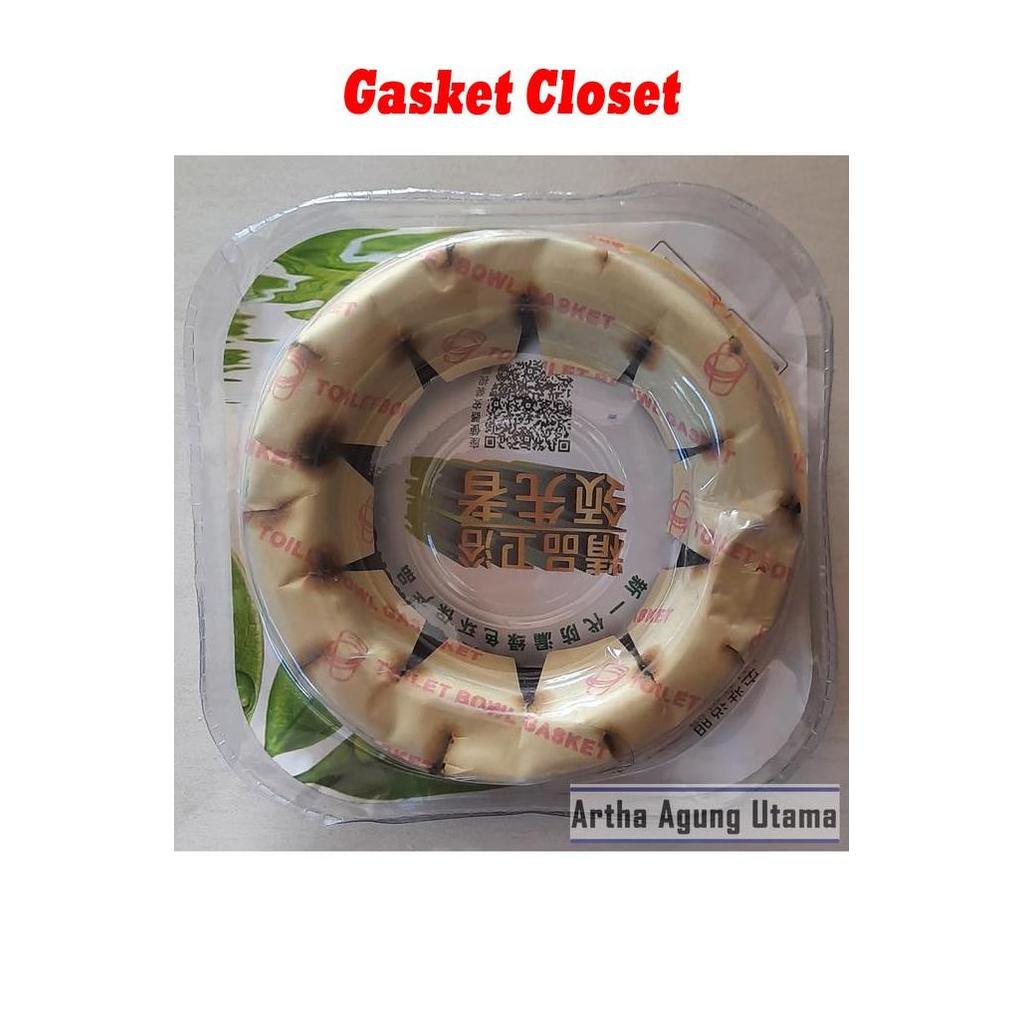 <<<<<] Seal Gasket Closet Monoblok / Dodol Kloset Duduk / Karet Closet