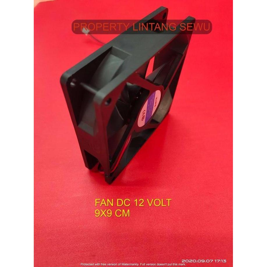 FAN KIPAS DC 12V 9X9CM fan kipas dc 12 v 9 x 9cm