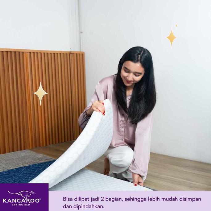 Kangaroo - Topper Mattress Lipat Orthoplus - Orthopedic Support - 180x200 Busa Kasur Furniture (TERB