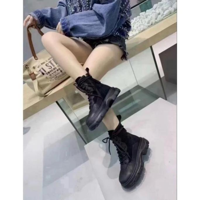 MARTIN BOOTS WANITA KULIT PREMIUM SEPATU BOOTS PREMIUM S79 KODE 351