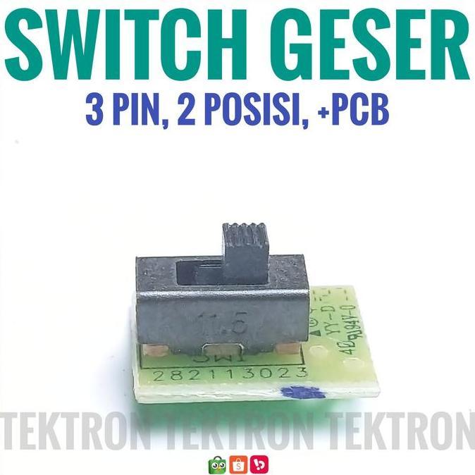 Baru (1) SWITCH GESER 3PIN SPDT SAKLAR SLIDE 3P PLUS PCB 3 PIN 2 POSISI TOGGLE tek70n Segera Beli