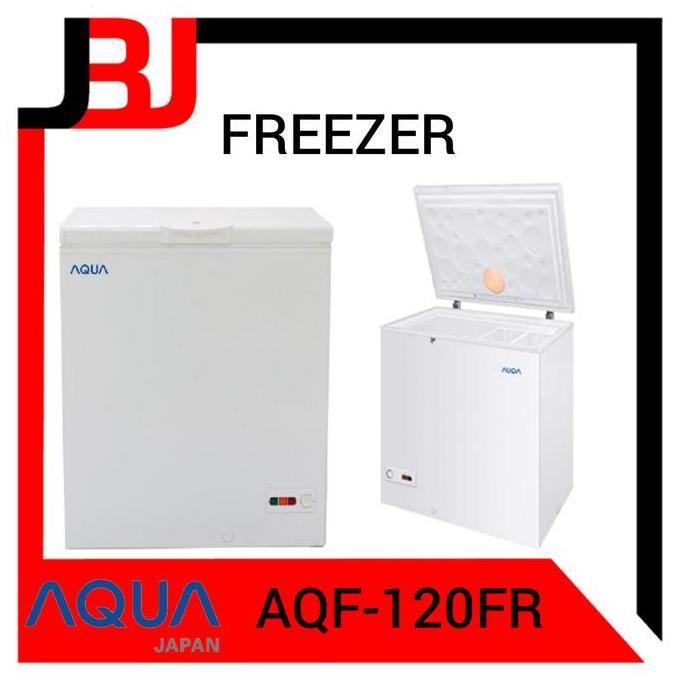 Chest Freezer AQUA AQF-120FR Chest Freezer 103L AQF120FR AQF120 120FR (TERBAIK) (TERBARU) (TERMURAH)