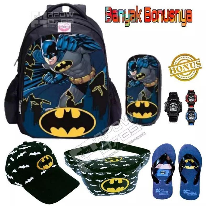 Berkualitas Tas Ransel Sekolah Anak Sd Tk Paud Laki Laki Karakter Avenger Marvel Captain Amerika Air