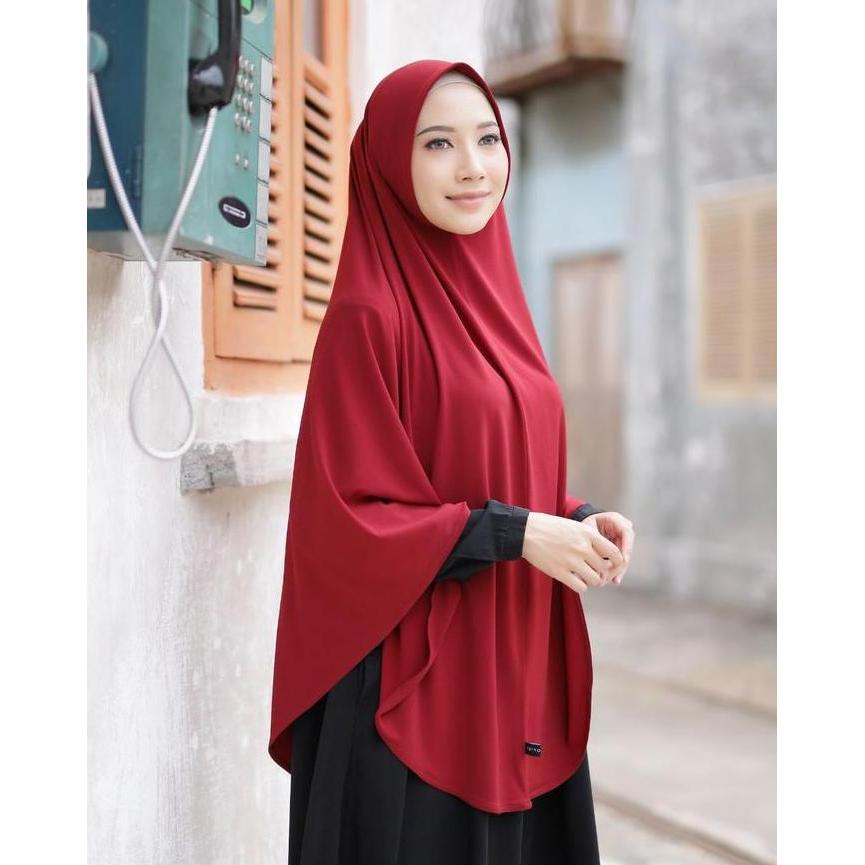 Xkxk- Raina Signature - Noura Jersey Bergo Instant Syar'I