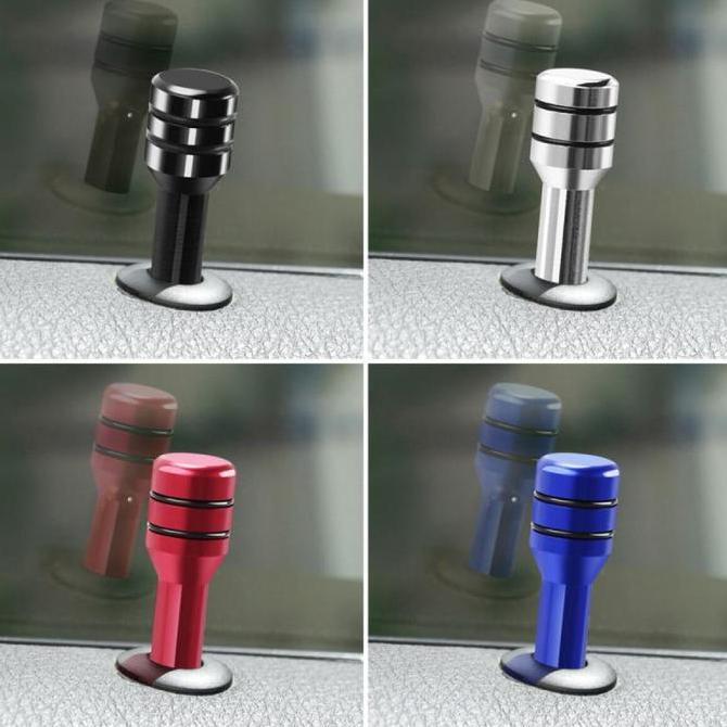 [micar] 4 Pcs Kenop Kunci Pintu Mobil Universal Kenop Kunci Mobil Pin Kunci Pintu Mobil Kenop Kunci 