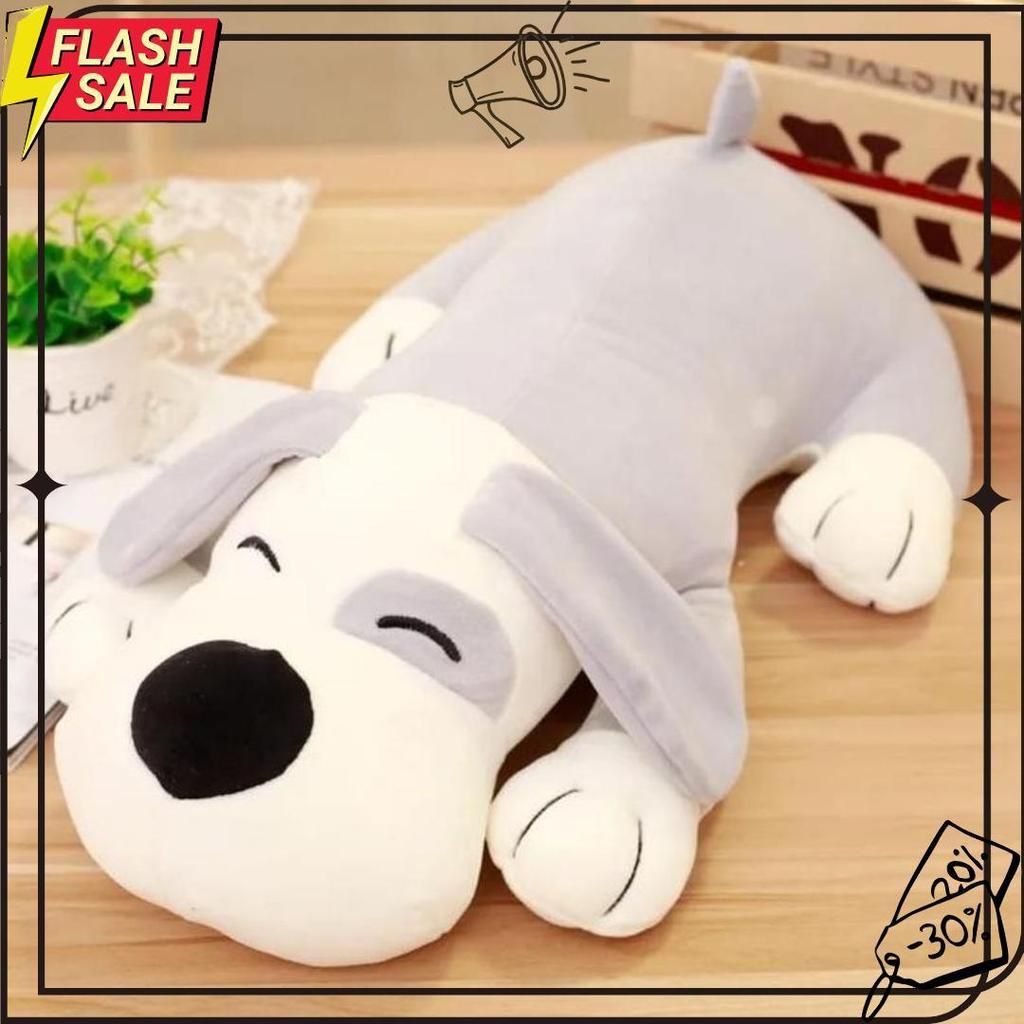 Terbaru Boneka Anjing Berbaring Bahan Plush / Mainan Anak Boneka Led Murah Siap Kirim